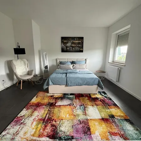 Habitación en casa particular Modernes Am Campus 1 Mit Gemeinschaftsbad